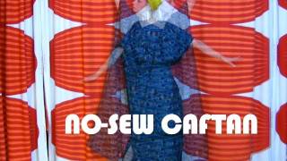 DIY NoSew Caftan [upl. by Lubin]