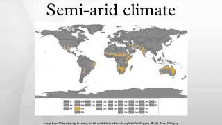 Semiarid climate [upl. by Nnyladnarb26]