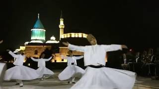 Whirling Dervish sema dance at the Konya Mevlana Museum in Turkey [upl. by Alejandrina]