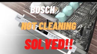 ✨ BOSCH Dishwasher NOT CLEANING — EASY FIX ✨ [upl. by Neidhardt]