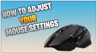 How To Adjust Your DPI and Settings  Logitech G502 Lightspeed GHub [upl. by Hun]