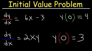 Initial Value Problem [upl. by Zebaj]