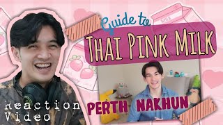 PERTH NAKHUNS GUIDE TO THAI PINK MILK  Reaction Video  HOW TO MAKE THAI PINK MILK [upl. by Lichtenfeld]