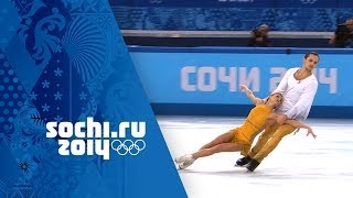 Tatiana Volosozhar amp Maxim Trankov Win Gold  Full Free Program  Sochi 2014 Winter Olympics [upl. by Jasun]