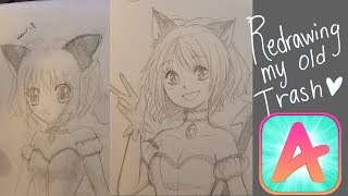 Old 7th Grade Sketchbook Tour [upl. by Assennev]