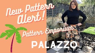 New Pattern Pattern Emporium Palazzo Pants [upl. by Nahoj]