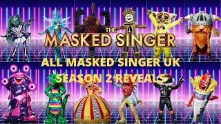 All Masked Singer UK Reveals Season 2 [upl. by Foote]