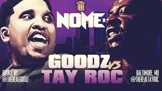 TAY ROC VS GOODZ SMACK URL RAP BATTLE  URLTV [upl. by Stannwood]