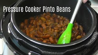 Pressure Cooker Pinto Beans  No Soak Quick Cook Beans  Cosori 2 Quart Electric Pressure Cooker [upl. by Ylenats]