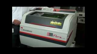 Gravograph LS900 Fibre Laser Engraving Machine [upl. by Anayt]