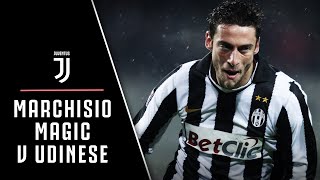 HIStory THE BRILLIANCE OF CLAUDIO MARCHISIO  JUVENTUS V UDINESE [upl. by Kimmie]