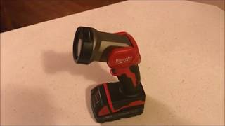 Milwaukee M18 LED Work Light Review 273520 [upl. by Valeta511]