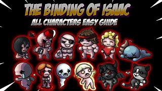 How to Unlock All Binding of Isaac Characters [upl. by Ahsimac]