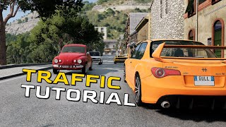 BeamNGdrive  Traffic Tutorial New amp Improved [upl. by Fisoi121]