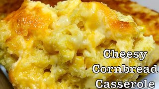 Cheesy Cornbread Casserole 2 Ways [upl. by Baoj756]