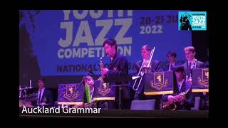 auckland grammar school big band youth jazz 2022 tauranga [upl. by Yedarb986]