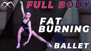 FAT BURNING full body BALLET CARDIO workout with CORE burnout from Maria Khoreva [upl. by Roel642]