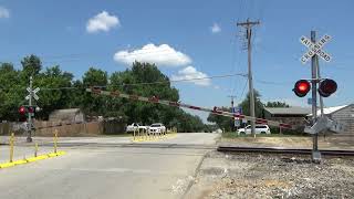 Railroad Crossing  Edgecliff Rd Fort Worth TX [upl. by Ilrahs662]