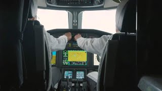 Advanced Avionics in the Cessna Citation Longitude  NetJets [upl. by Toulon]