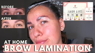 Eyebrow Lift aka Brow Lamination Step by Step  Thuya NYC [upl. by Trask561]