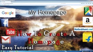 How To Create A Homepage Using HTML Language  Tutorial Full HD [upl. by Innus]