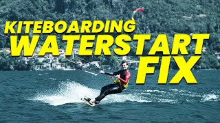 Kiteboarding waterstart 🚀 fully explained [upl. by Lattonia]