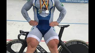 Worlds Fastest Cyclist Trains Legs like a Beast [upl. by Htebasil205]