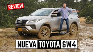 Toyota SW4 🔥 Así es la actualización de la Fortuner 🔥 Prueba  reseña [upl. by Ahsaeym]