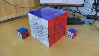 22x22 Rubiks cube Former World Record [upl. by Calvina]