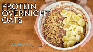 Overnight Oats Recipe High Protein Variations [upl. by Consuelo]