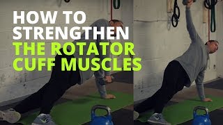 7 Unique Rotator Cuff Strengthening Exercises [upl. by Nakre481]