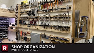 Shop Organization  Part 2 Tool Storage [upl. by Laughton]