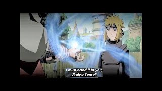 quotJiraiya Shows Minato He Mastered His Jutsu Rasenganquot  Naruto Shippuden [upl. by Meneau]