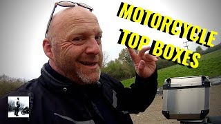 Motorcycle Top Box Review  RevelatorAlf [upl. by Kcirdnekel791]