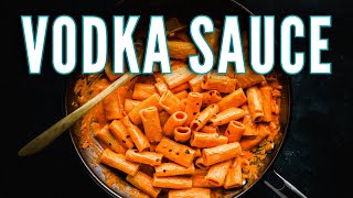 How To Make The BEST RIGATONI ALLA VODKA [upl. by Dust]