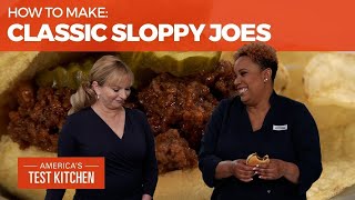 How to Make Your Favorite Childhood Sloppy Joes [upl. by Kuebbing]