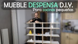 Mueble de cocina despensa Part 1 – Ordenar la cocina  DIY  español [upl. by Yromas921]