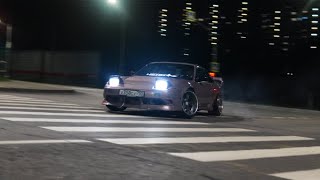 NISSAN 200SX  NIGHT DRIFT 4K [upl. by Ardnohsal]