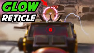 GLOWING Custom Reticle Tutorial Apex Legends Season 11 [upl. by Eidahs]