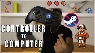 QUICKLY connect switch controller to pc WITHOUT STEAM [upl. by Aihtela]