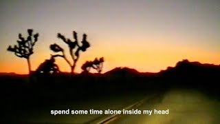 philip brooks  spend some time alone inside my head lyric video [upl. by Catherin]