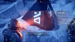 Mass Effect Andromeda Voeld Puzzles Solved  Monoliths amp Bonus Puzzle [upl. by Acirred]