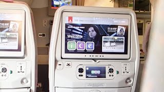 Emirates NEW Inflight Entertainment ICE Review  Boeing 777300ER [upl. by Esserac]