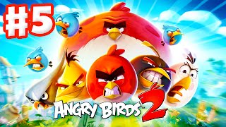 Angry Birds 2  Gameplay Walkthrough Part 5  Levels 3643 3 Stars Eggchanted Woods [upl. by Etteniuqna949]