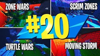 TOP 20 Best SCRIM MAPS In Fortnite Creative  Zone Wars amp Turtle Wars amp Storm  CREATIVE MAP CODES [upl. by Okiram]