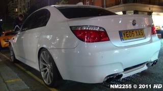 BMW M5 E60 with Eisenmann Race Exhaust INSANE SOUND [upl. by Hpsoj]