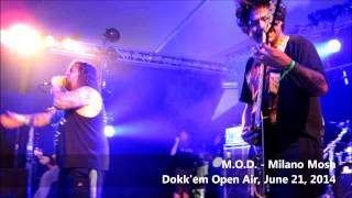 MOD  Milano Mosh  Dokkem Open Air 2014 [upl. by Sheeran]