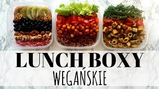 POMYSŁY NA LUNCH BOX  2 ŚNIADANIA do szkoły pracy  proste zdrowe wegańskie  Healthy Omnomnom [upl. by Watkin]