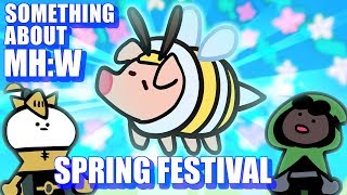 Something About The Spring Blossom Festival MHWorld ANIMATED 🦖🦕 [upl. by Gaddi206]