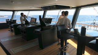 A yacht tour on board the 107m 351ft Ulysses [upl. by Ly]